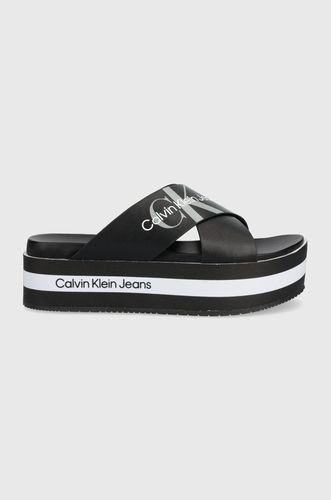 Calvin Klein Jeans klapki skórzane 499.99PLN